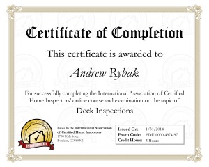 Deck Inspections